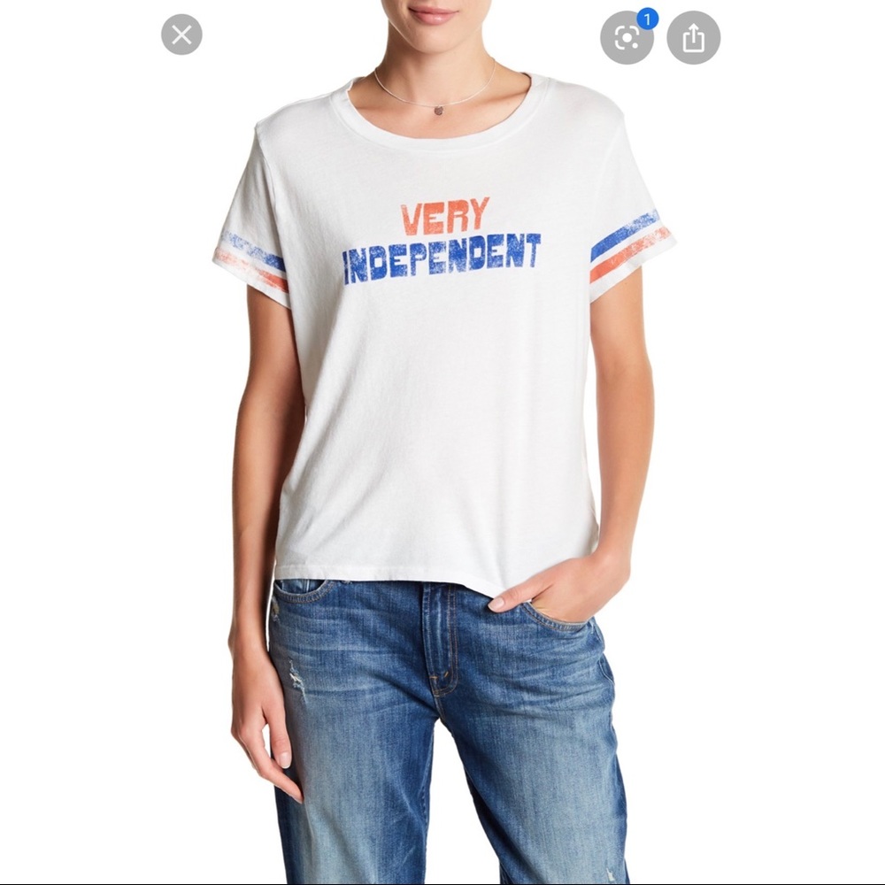 Mother Boxy Goodie Goodie Cotton Graphic T-shirt